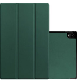 NoXx NoXx Lenovo Tab P11 Plus Hoes - Donkergroen