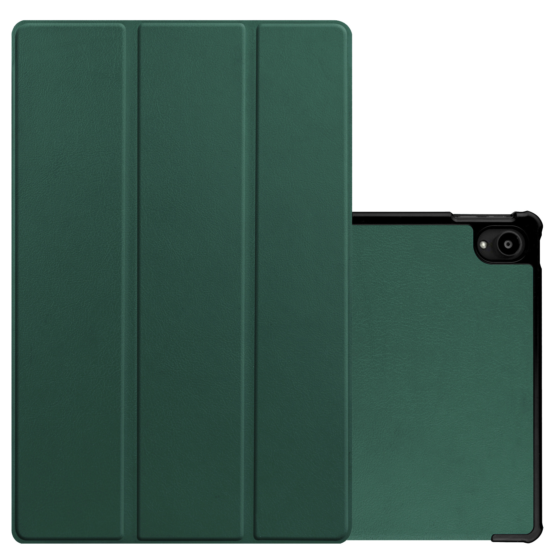 NoXx Hoesje Geschikt voor Lenovo Tab P11 Plus Hoesje Case Hard Cover Hoes Book Case - Donkergroen