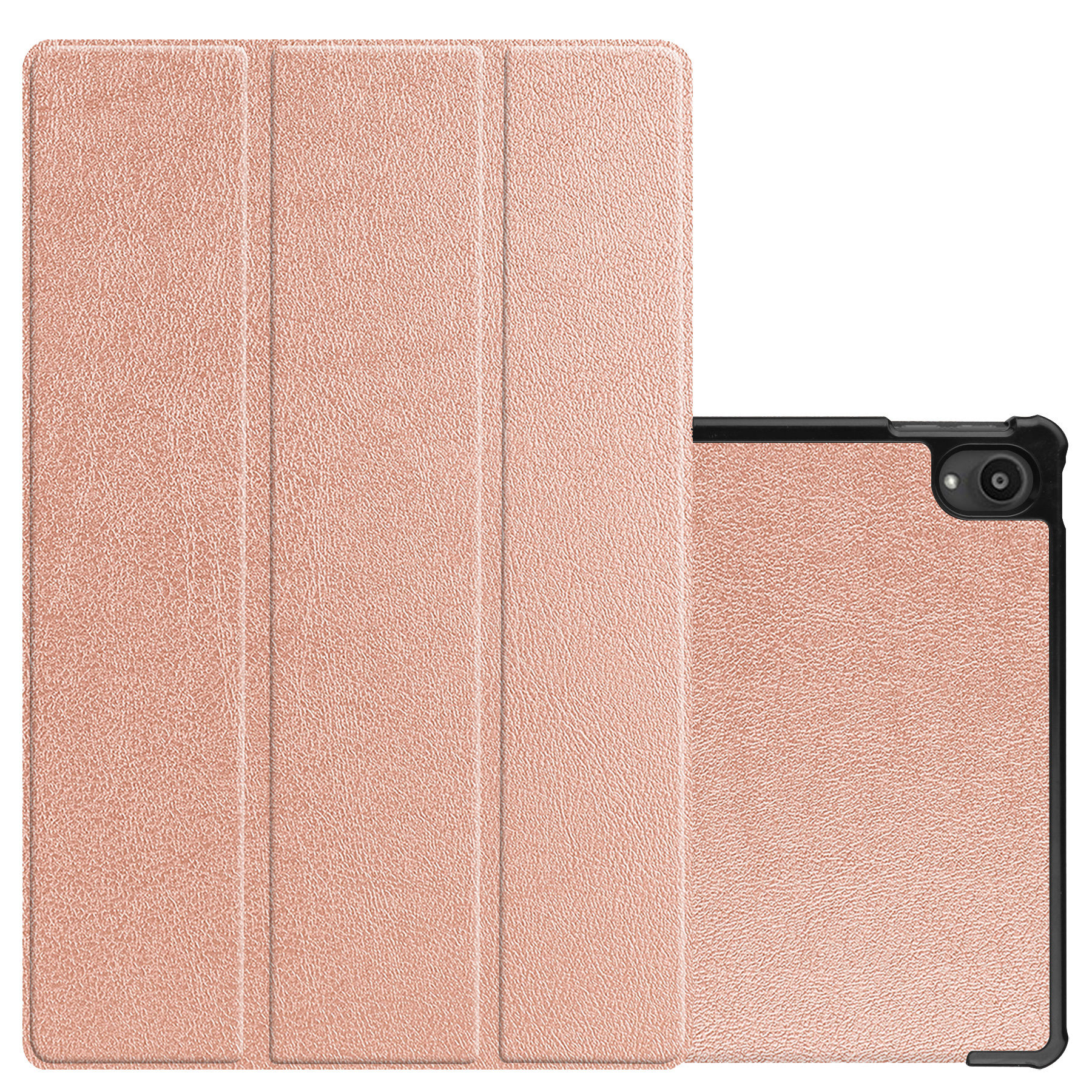 NoXx Lenovo Tab P11 Plus Hoesje Case Hard Cover Hoes Book Case - Rose Goud