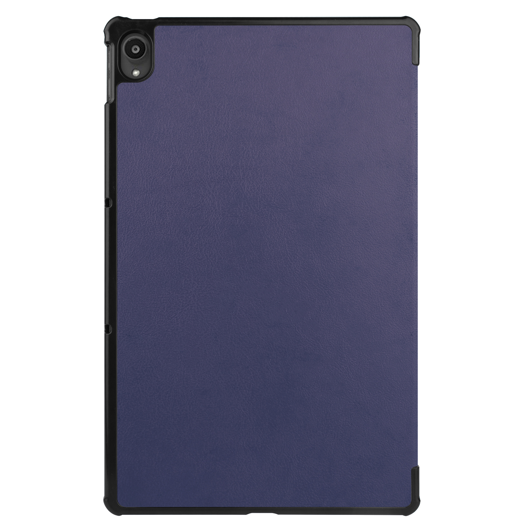 Nomfy Hoes Geschikt voor Lenovo Tab P11 Plus Hoes Tri-fold Tablet Hoesje Case - Hoesje Geschikt voor Lenovo Tab P11 Plus Hoesje Hardcover Bookcase - Donkerblauw
