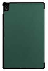 Nomfy Lenovo Tab P11 Plus Hoesje 11 inch Case - Lenovo Tab P11 Plus Hoes Hardcover Hoesje Bookcase - Donker Groen