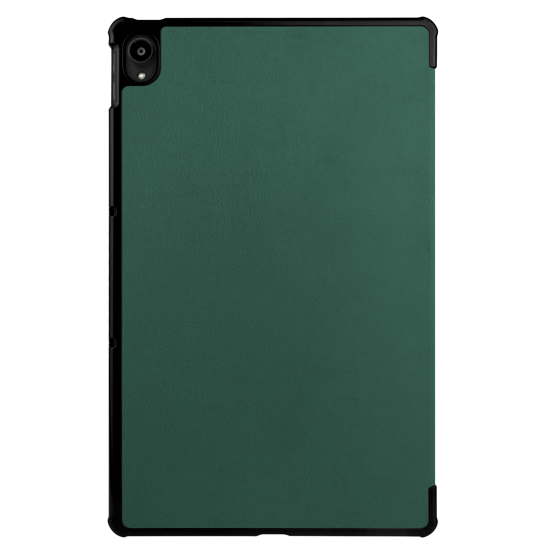 Nomfy Hoes Geschikt voor Lenovo Tab P11 Plus Hoes Tri-fold Tablet Hoesje Case - Hoesje Geschikt voor Lenovo Tab P11 Plus Hoesje Hardcover Bookcase - Donkergroen