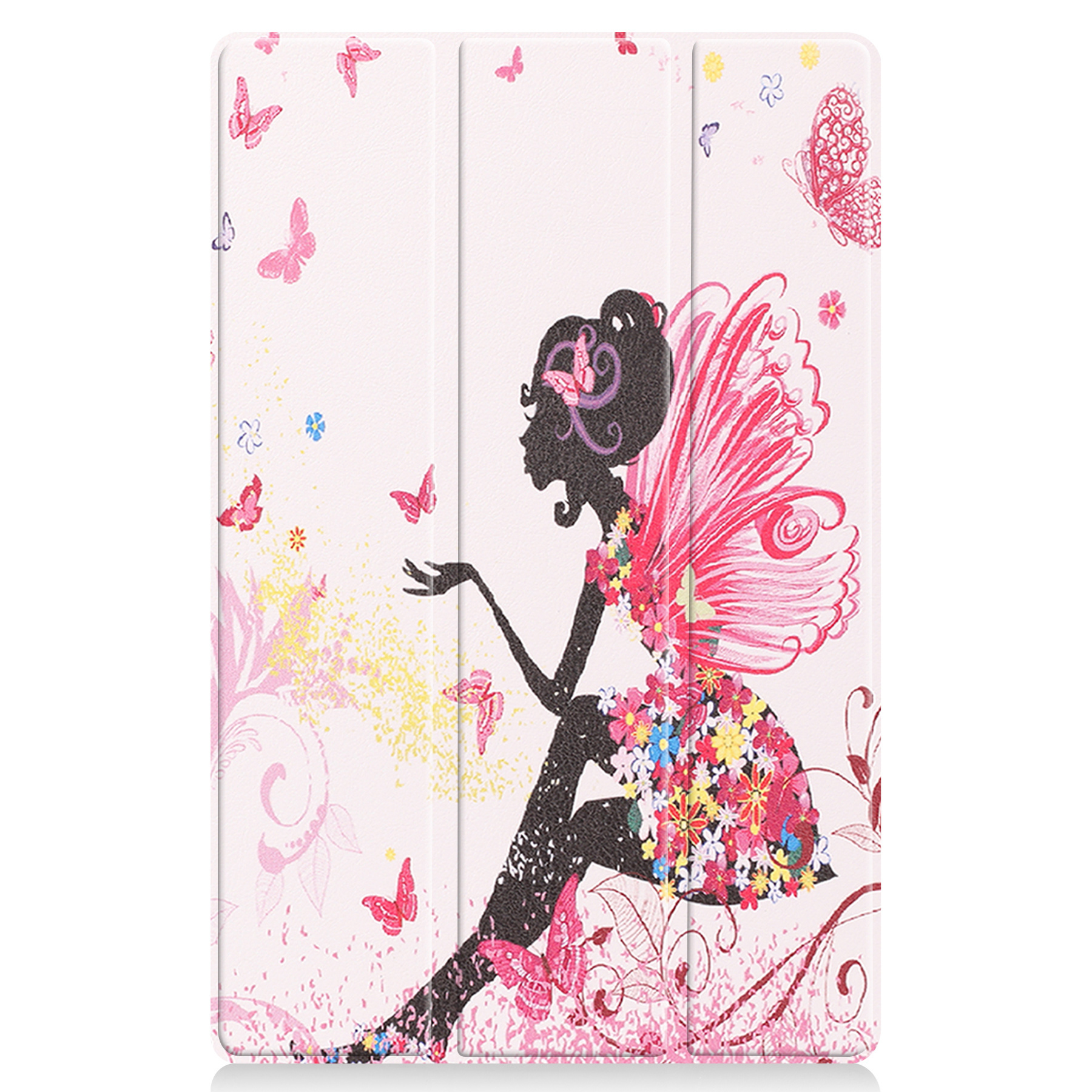 Nomfy Hoes Geschikt voor Lenovo Tab P11 Plus Hoes Tri-fold Tablet Hoesje Case - Hoesje Geschikt voor Lenovo Tab P11 Plus Hoesje Hardcover Bookcase - Elfje