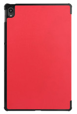 Nomfy Lenovo Tab P11 Plus Hoesje 11 inch Case - Lenovo Tab P11 Plus Hoes Hardcover Hoesje Bookcase - Rood