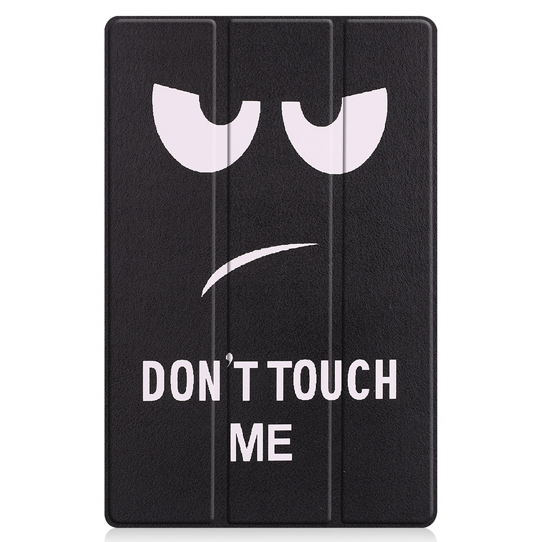 Nomfy Hoes Geschikt voor Lenovo Tab P11 Plus Hoes Tri-fold Tablet Hoesje Case - Hoesje Geschikt voor Lenovo Tab P11 Plus Hoesje Hardcover Bookcase - Don't Touch Me