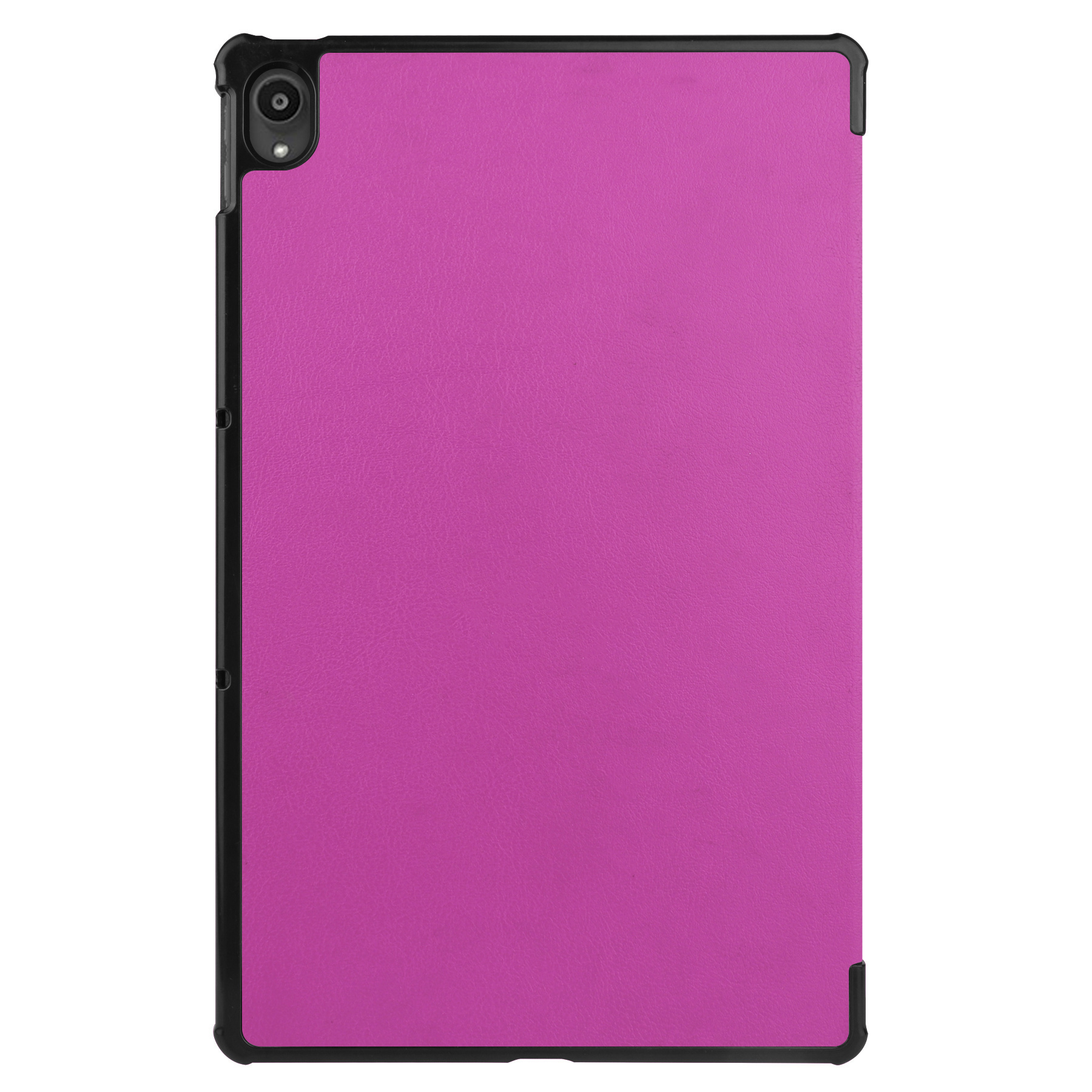 Nomfy Hoes Geschikt voor Lenovo Tab P11 Plus Hoes Tri-fold Tablet Hoesje Case Met Screenprotector - Hoesje Geschikt voor Lenovo Tab P11 Plus Hoesje Hardcover Bookcase - Paars