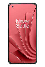 NoXx Hoes Geschikt voor OnePlus 10 Pro Hoesje Cover Siliconen Back Case Hoes Met Screenprotector - Zwart