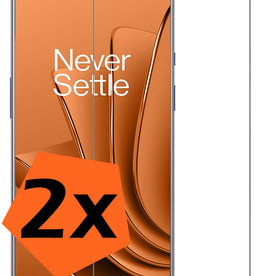 Nomfy Nomfy OnePlus 10 Pro Screenprotector Glas Full Cover - 2 PACK