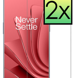 NoXx OnePlus 10 Pro Screenprotector Glas Full Cover - 2 PACK