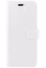 BASEY. OnePlus 10 Pro Hoesje Bookcase - OnePlus 10 Pro Hoes Flip Case Book Cover - OnePlus 10 Pro Hoes Book Case Wit