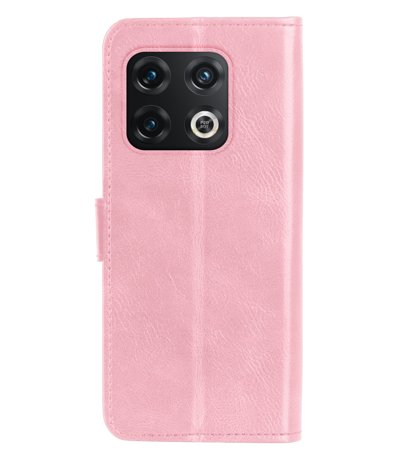 NoXx OnePlus 10 Pro Hoesje Bookcase Flip Cover Book Case - Licht Roze