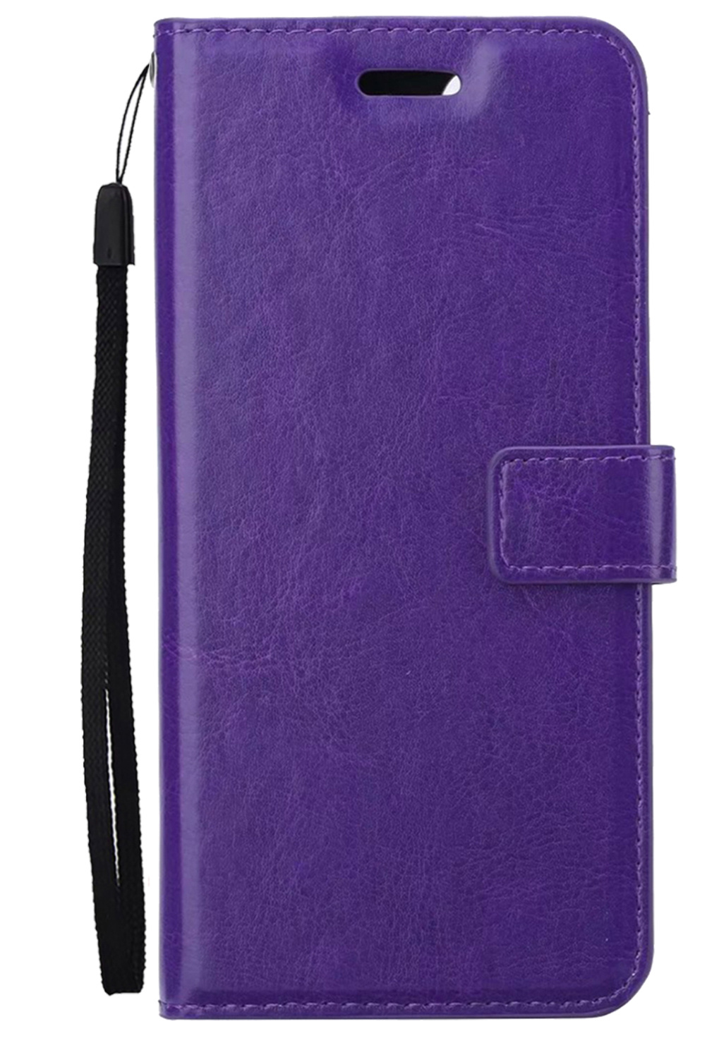 Nomfy Hoesje Geschikt voor OnePlus 10 Pro Hoes Bookcase Flipcase Book Cover - Hoes Geschikt voor OnePlus 10 Pro Hoesje Book Case - Paars