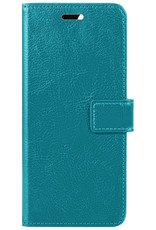Nomfy OnePlus 10 Pro Hoes Bookcase Turquoise - Flipcase Turquoise - OnePlus 10 Pro Book Cover - OnePlus 10 Pro Hoesje Turquoise