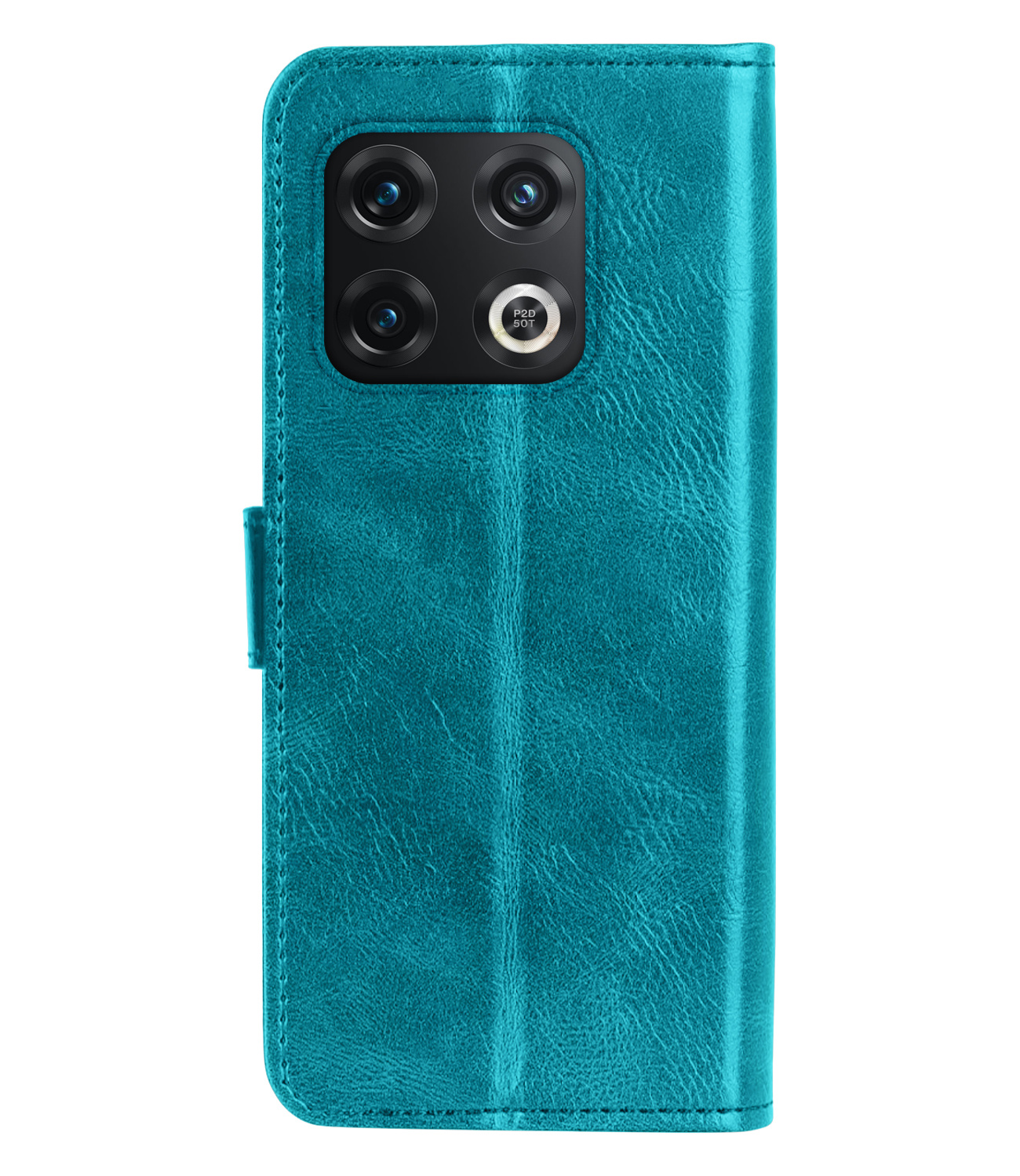 Nomfy OnePlus 10 Pro Hoes Bookcase Turquoise - Flipcase Turquoise - OnePlus 10 Pro Book Cover - OnePlus 10 Pro Hoesje Turquoise