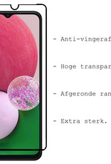 BASEY. Screenprotector Geschikt voor Samsung A13 5G Screenprotector Beschermglas Full Cover - Screenprotector Geschikt voor Samsung Galaxy A13 5G Screen Protector Full Cover - 3 Stuks