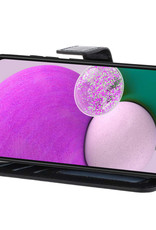 Nomfy Hoesje Geschikt voor Samsung A13 5G Hoes Bookcase Flipcase Book Cover - Hoes Geschikt voor Samsung Galaxy A13 5G Hoesje Book Case - Zwart