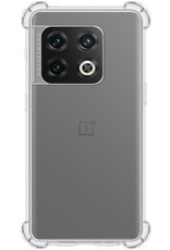 OnePlus 10 Pro Hoesje Shock Proof Met Screenprotector Tempered Glass - OnePlus 10 Pro Screen Protector Beschermglas Hoes Shockproof - Transparant