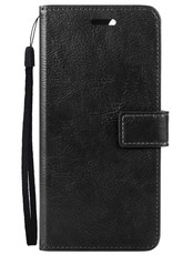 Nomfy Hoesje Geschikt voor OnePlus 10 Pro Hoes Bookcase Flipcase Book Cover Met Screenprotector - Hoes Geschikt voor OnePlus 10 Pro Hoesje Book Case - Zwart
