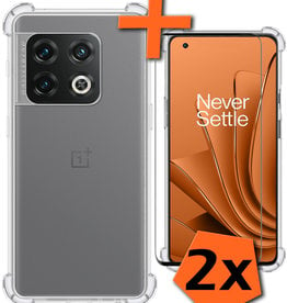 Nomfy Nomfy OnePlus 10 Pro Hoesje Shockproof Met 2x Screenprotector