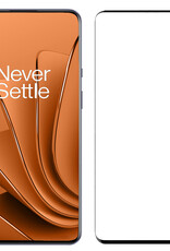 Nomfy Hoesje Geschikt voor OnePlus 10 Pro Hoesje Siliconen Cover Case Met 2x Screenprotector - Hoes Geschikt voor OnePlus 10 Pro Hoes Back Case - Zwart