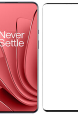 NoXx Hoes Geschikt voor OnePlus 10 Pro Hoesje Book Case Hoes Flip Cover Wallet Bookcase Met Screenprotector - Paars