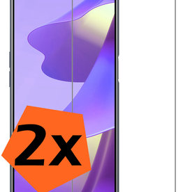 Nomfy Nomfy OPPO A16 Screenprotector Glas - 2 PACK