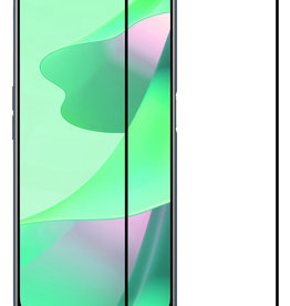 BASEY. BASEY. OPPO A16 Screenprotector Glas Full Cover