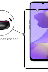 Nomfy Screenprotector Geschikt voor OPPO A16 Screenprotector Bescherm Glas - Screenprotector Geschikt voor OPPO A16 Screen Protector Tempered Glass Full Screen Full Cover - 3 PACK