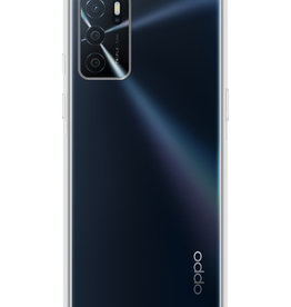 Nomfy Nomfy OPPO A16 Hoesje Siliconen - Transparant