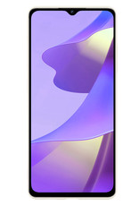 Nomfy Hoesje Geschikt voor OPPO A16 Hoesje Siliconen Cover Case - Hoes Geschikt voor OPPO A16 Hoes Back Case - Wit