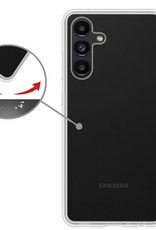 Nomfy Samsung Galaxy A13 5G Hoesje Met Screenprotector - Samsung Galaxy A13 5G Case Transparant Siliconen - Samsung Galaxy A13 5G Hoes Met Screenprotector