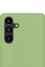 NoXx Samsung Galaxy A13 5G Hoesje Back Cover Siliconen Case Hoes Met Screenprotector - Groen