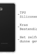 BASEY. Hoes Geschikt voor Samsung A13 5G Hoesje Siliconen Back Cover Case Met 2x Screenprotector - Hoesje Geschikt voor Samsung Galaxy A13 5G Hoes Cover Hoesje - Transparant