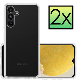 NoXx NoXx Samsung Galaxy A13 5G Hoesje Siliconen - Transparant - 2 PACK