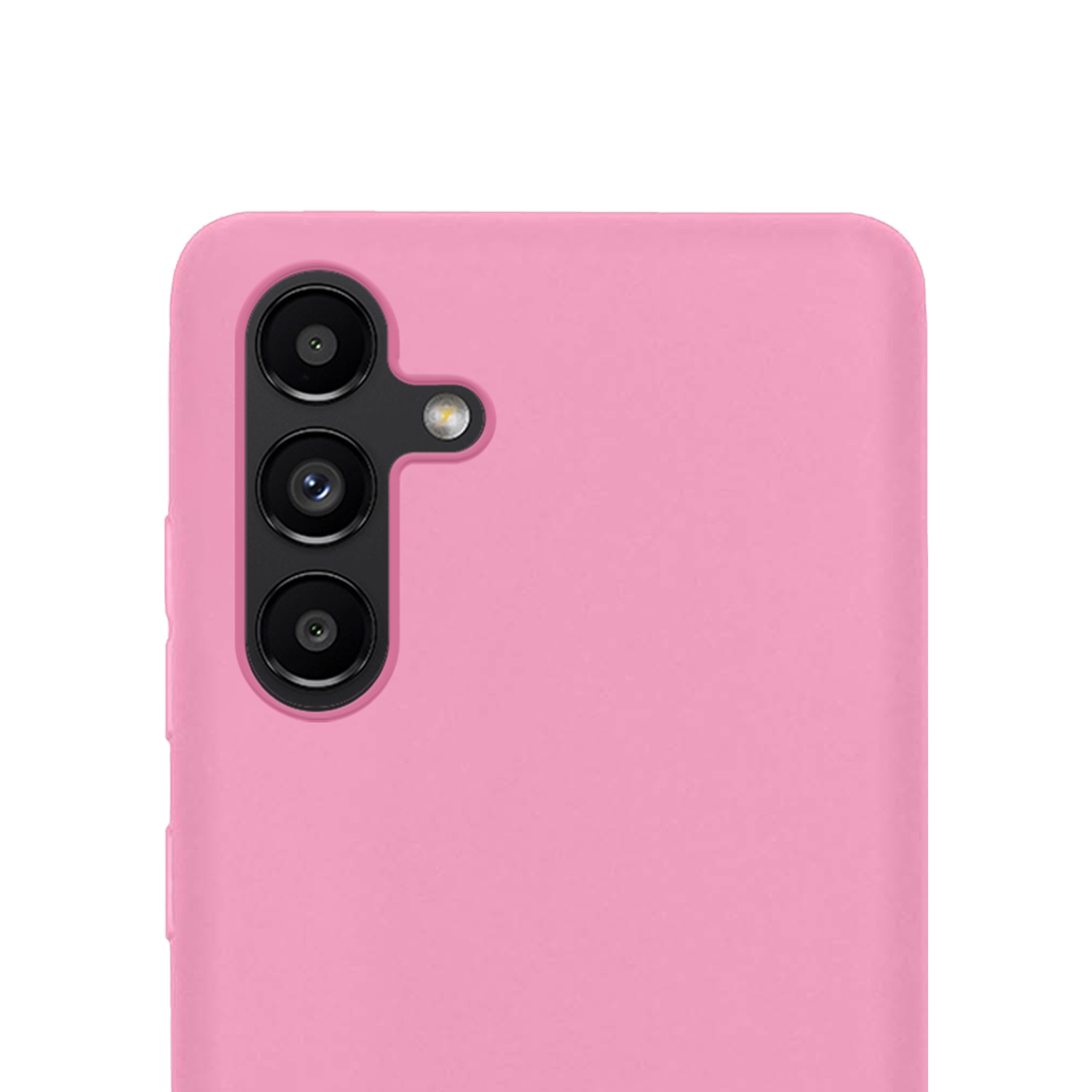 NoXx Samsung Galaxy A13 5G Hoesje Back Cover Siliconen Case Hoes - Licht Roze - 2x