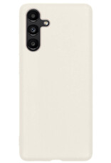 NoXx Hoes Geschikt voor Samsung A13 5G Hoesje Cover Siliconen Back Case Hoes - Wit