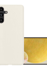NoXx Hoes Geschikt voor Samsung A13 5G Hoesje Cover Siliconen Back Case Hoes - Wit