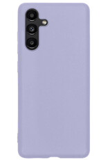 BASEY. Hoes Geschikt voor Samsung A13 5G Hoesje Siliconen Back Cover Case - Hoesje Geschikt voor Samsung Galaxy A13 5G Hoes Cover Hoesje - Lila - 2 Stuks