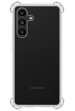 Nomfy Hoesje Geschikt voor Samsung A13 5G Hoesje Shock Proof Cover Case Shockproof - Hoes Geschikt voor Samsung Galaxy A13 5G Hoes Siliconen Back Case - Transparant