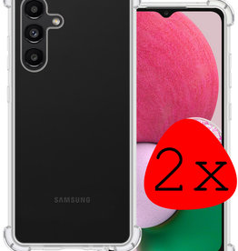 BASEY. BASEY. Samsung Galaxy A13 5G Hoesje Shockproof - Transparant - 2 PACK