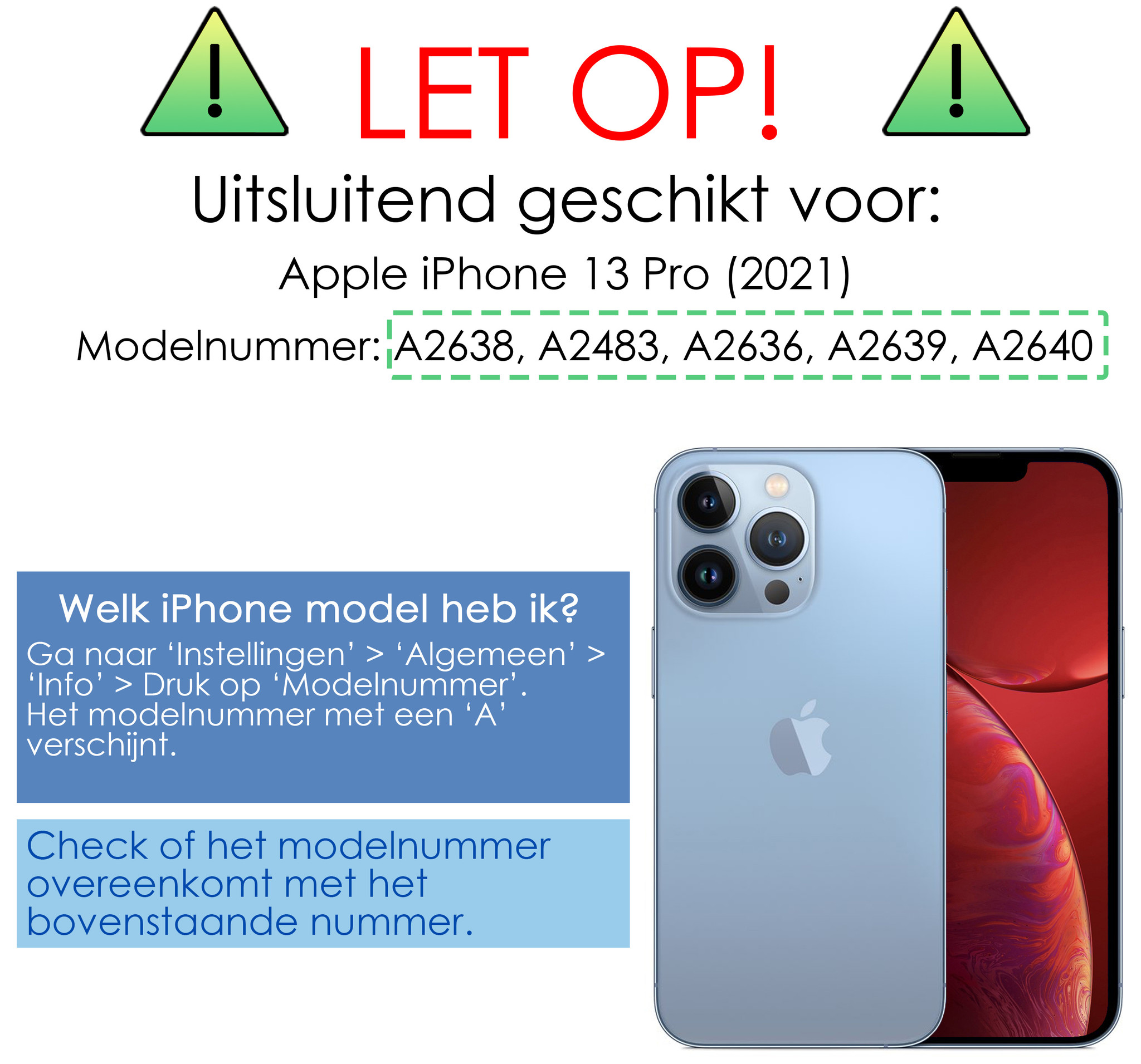 NoXx Hoes Geschikt voor iPhone 13 Pro Hoesje Cover Siliconen Back Case Hoes Met 2x Screenprotector - Lichtroze