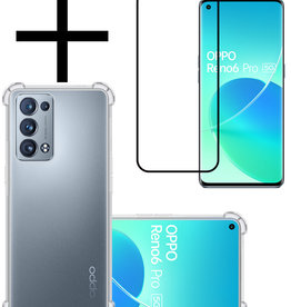 NoXx NoXx OPPO Reno 6 Pro Hoesje Shockproof Met Screenprotector
