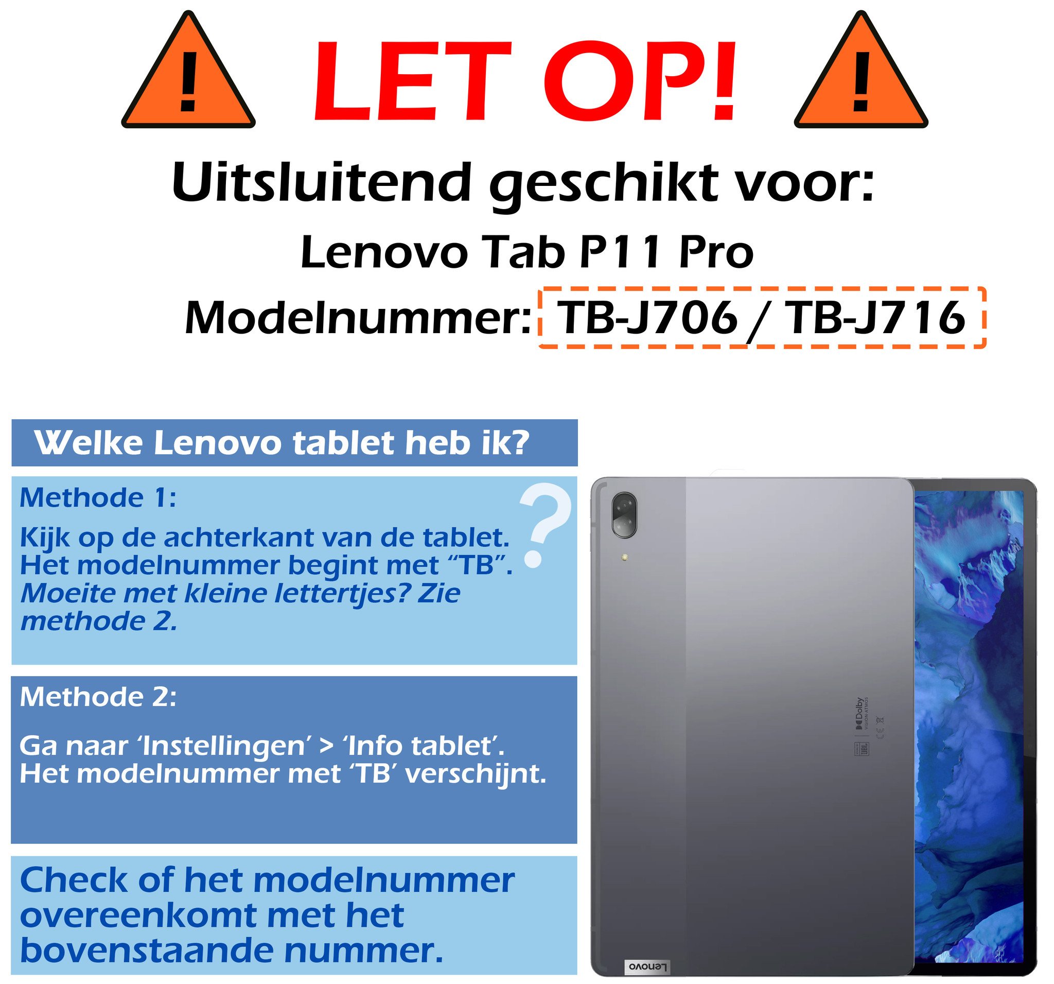 Nomfy Screenprotector Geschikt voor Lenovo Tab P11 Pro Screenprotector Bescherm Glas - Screen Protector Geschikt voor Lenovo Tab P11 Pro Screenprotector Tempered Glass