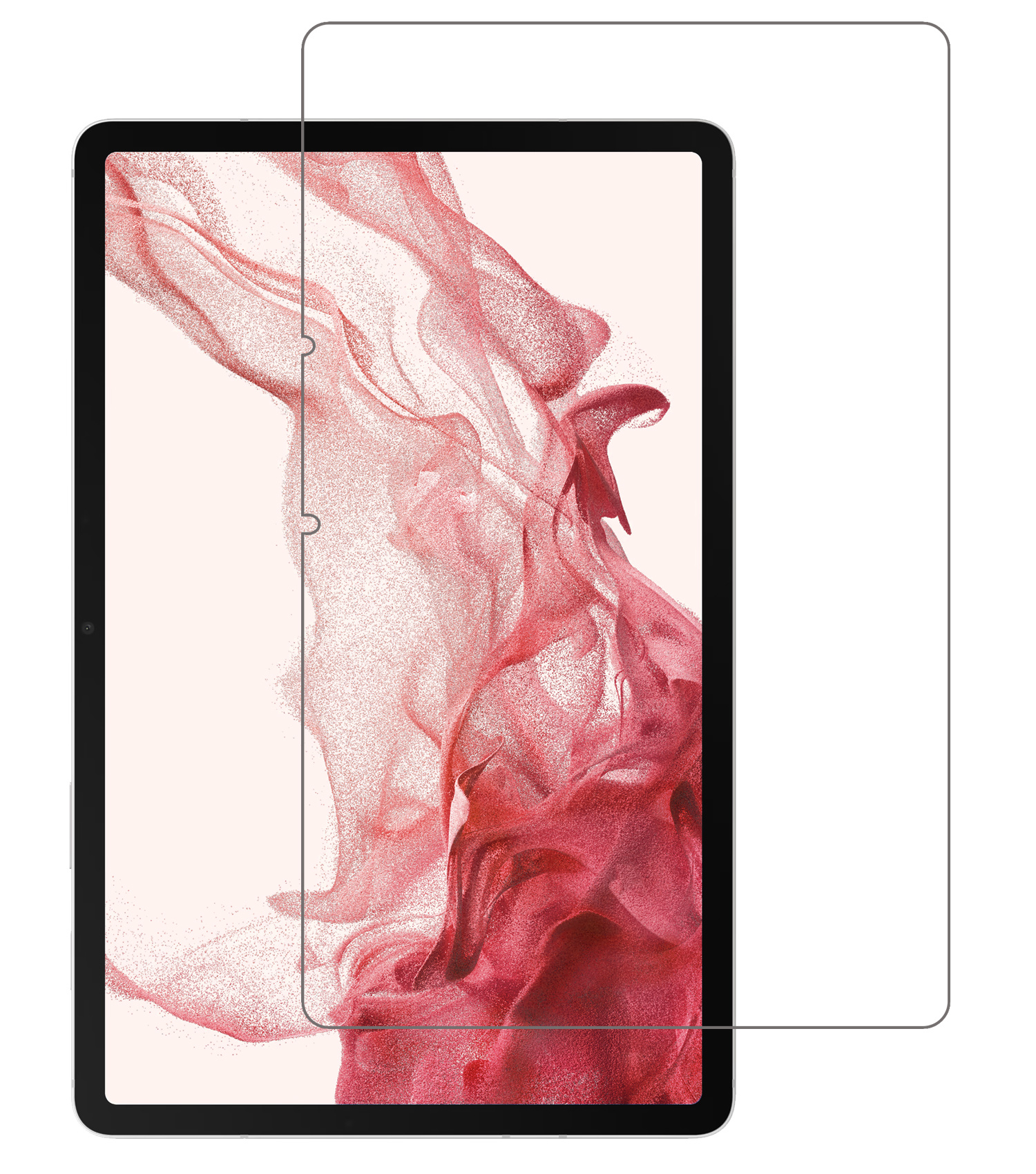 NoXx Screenprotector Geschikt voor Samsung Galaxy Tab S8 Screenprotector Bescherm Glas Screen Protector