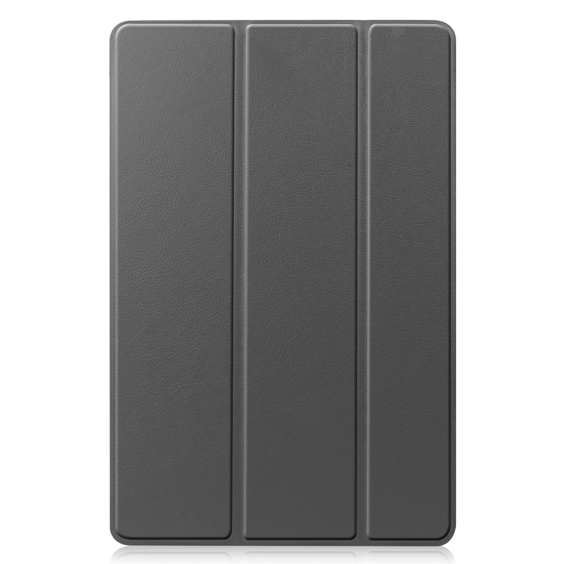 Nomfy Hoes Geschikt voor Samsung Galaxy Tab S8 Hoes Tri-fold Tablet Hoesje Case - Hoesje Geschikt voor Samsung Tab S8 Hoesje Hardcover Bookcase - Grijs