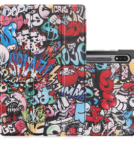 NoXx NoXx Samsung Galaxy Tab S8 Hoes - Graffity