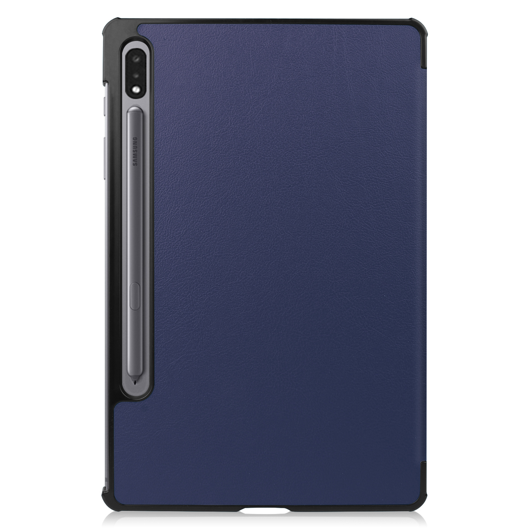 NoXx Hoesje Geschikt voor Samsung Galaxy Tab S8 Hoesje Case Hard Cover Hoes Book Case - Donkerblauw