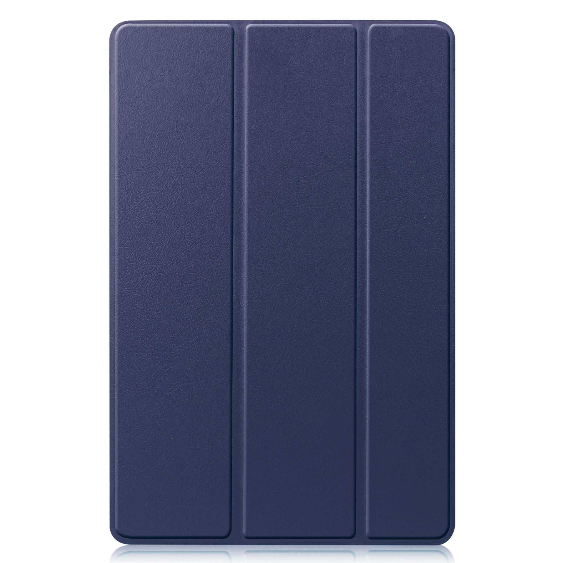 BASEY. Hoesje Geschikt voor Samsung Galaxy Tab S8 Plus Hoes Case Tablet Hoesje Tri-fold - Hoes Geschikt voor Samsung Tab S8 Plus Hoesje Hard Cover Bookcase Hoes - Donkerblauw