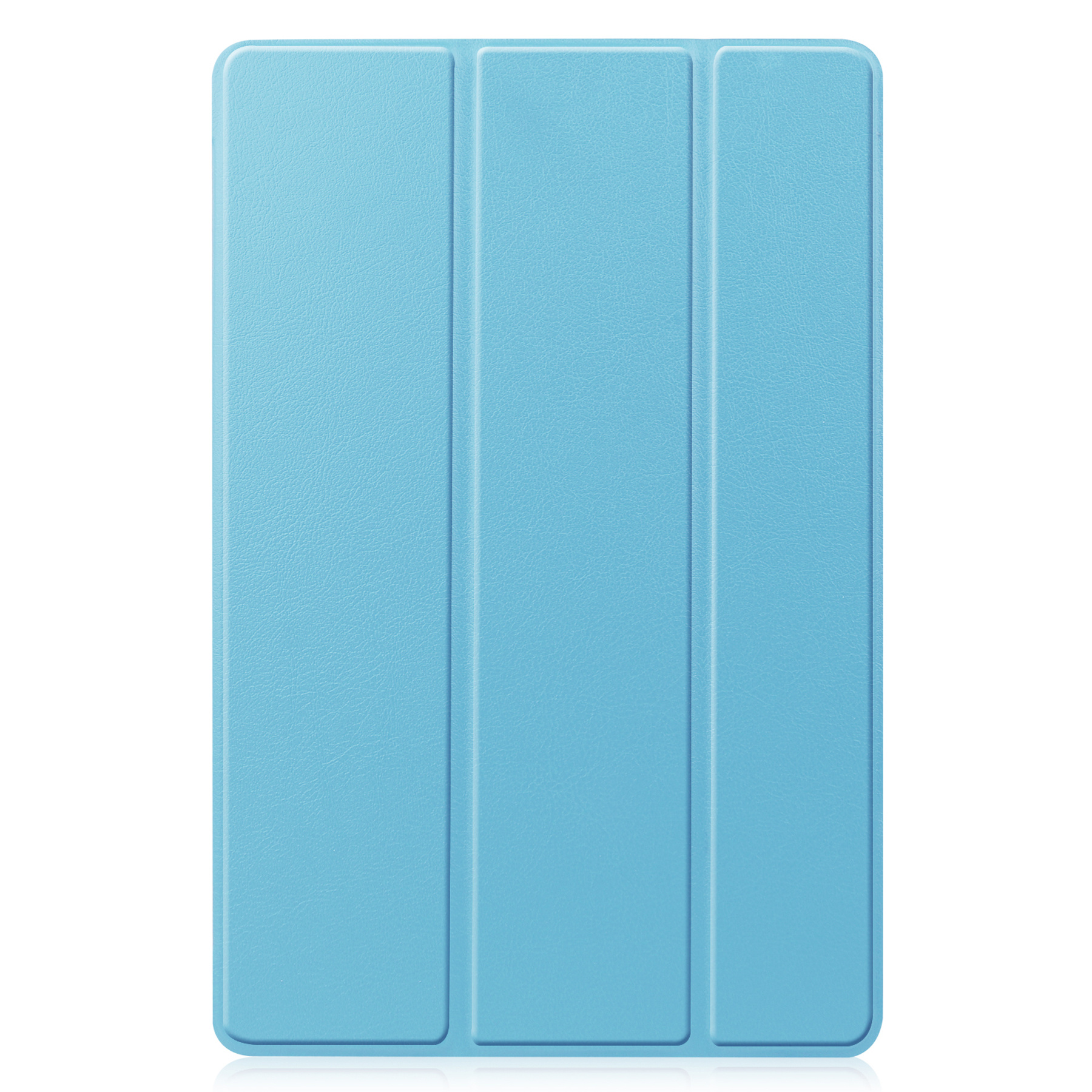 BASEY. Hoesje Geschikt voor Samsung Galaxy Tab S8 Plus Hoes Case Tablet Hoesje Tri-fold - Hoes Geschikt voor Samsung Tab S8 Plus Hoesje Hard Cover Bookcase Hoes - Lichtblauw