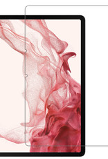 NoXx Hoesje Geschikt voor Samsung Galaxy Tab S8 Hoesje Case Hard Cover Hoes Book Case - Bloesem